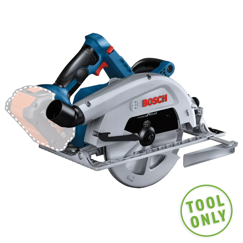 BOSCH GKS 18V-68 (Body Only, Carton) BITURBO Brushless 18V Circular Saw 06016C9000