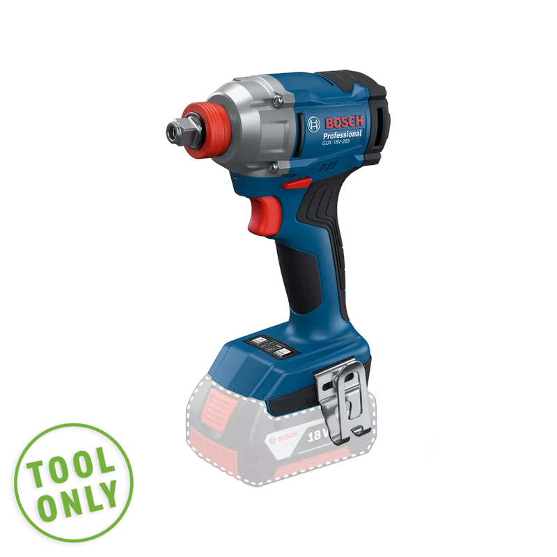 BOSCH Impact Driver / Wrench GDX 18V-285 (Body Only, Carton) 06019N2120