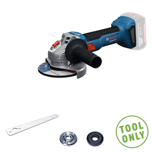 BOSCH Angle Grinder GWS 18V-8 125MM  (Body Only, Carton) 06019N9000