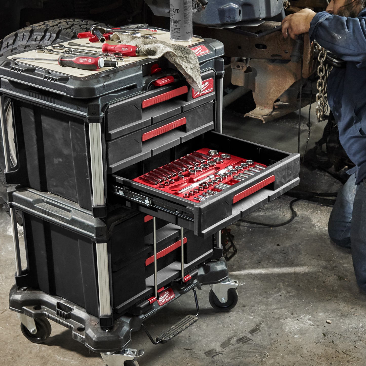 Milwaukee 4932492892 Packout Transportation Kit