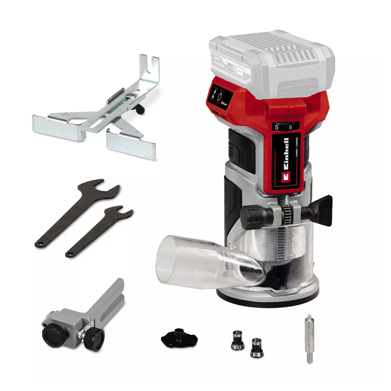 Einhell 18V 5pc Joiners Professional Trade Bundle (Impact Driver, Router, Sander, Circular Saw, Planer)