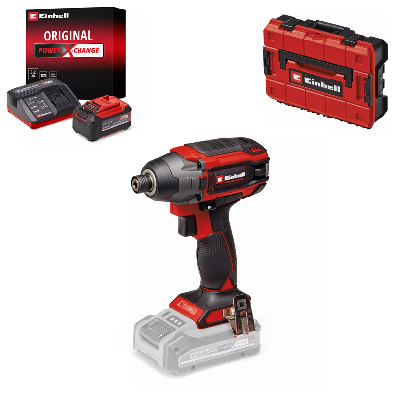 Einhell TP-CI 18/220 Li BL - Solo PXC 18V 220NM Professional Brushless Impact Driver Kit 4510085