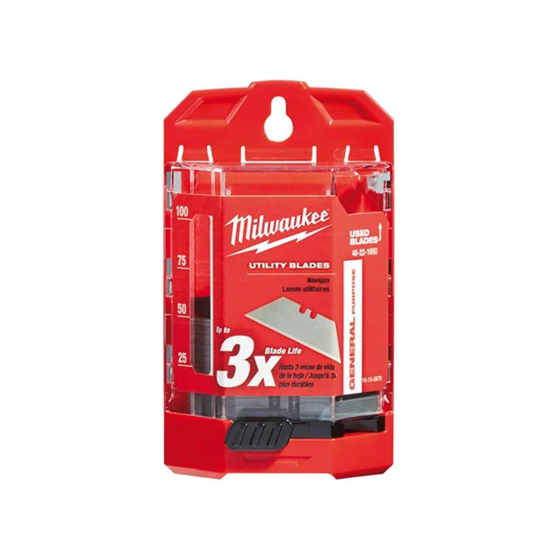 Milwaukee Utility Knife Blades PKT 50 48221950
