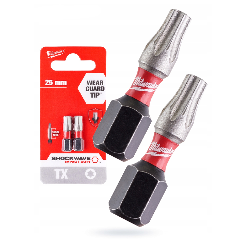 Milwaukee SW Impact Bit TX27 X 25mm PKT2 4932430884