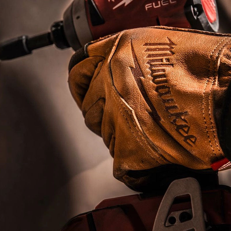 Milwaukee Leather Gloves - 9/L 1pc 4932478124