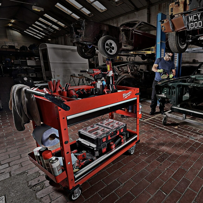 Milwaukee 4932478857 40'' Steel Work Cart