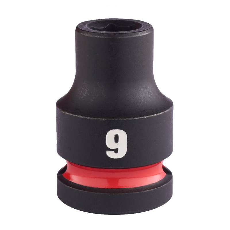 Milwaukee 1/2" Impact Socket STD 9mm 4932480303