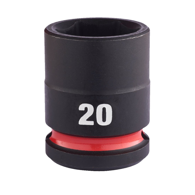Milwaukee 1/2" Impact Socket STD 20mm 4932480314