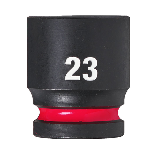 Milwaukee 1/2" Impact Socket STD 23mm 4932480317