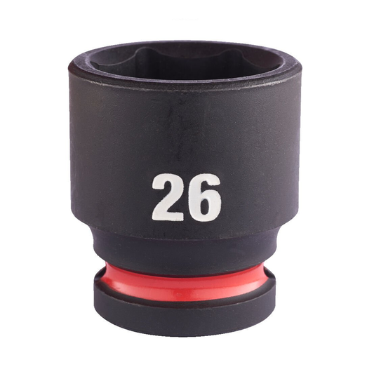 Milwaukee 1/2" Impact Socket STD 26mm 4932480320