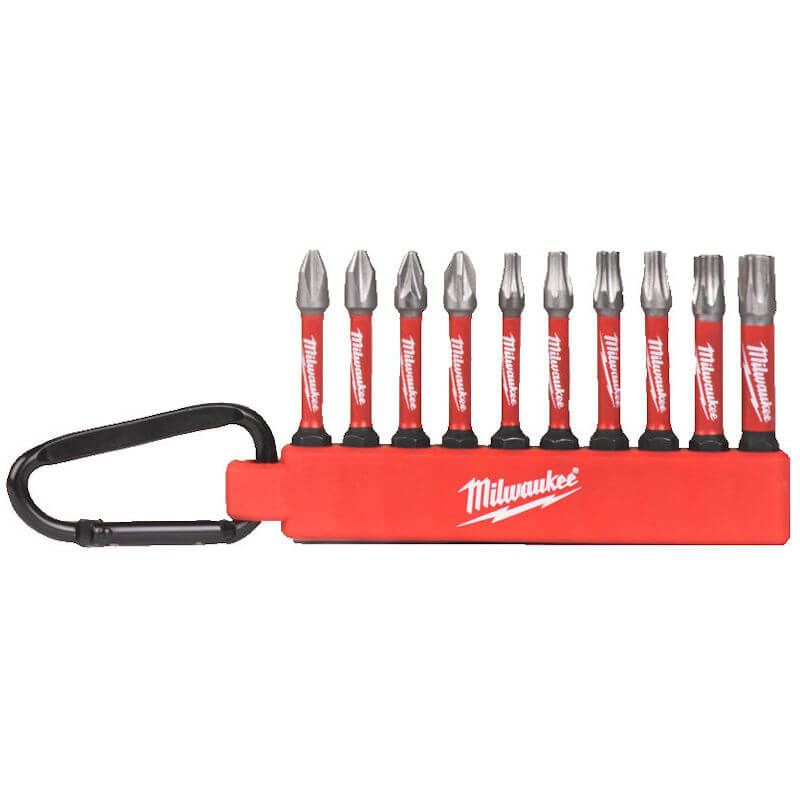 Milwaukee Carabiner Screw Driver Set 10pc 4932492939