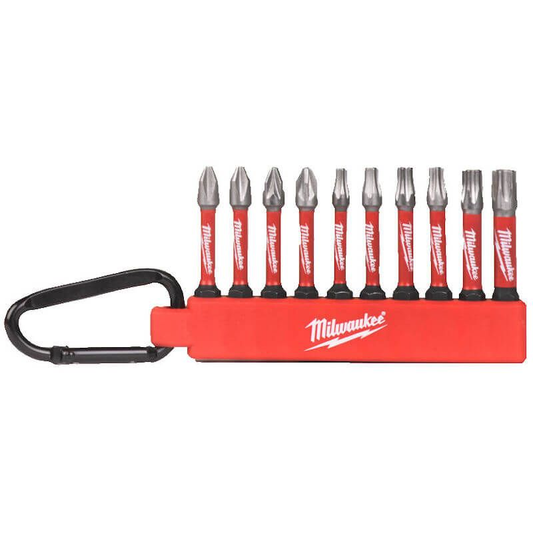 Milwaukee Carabiner Screw Driver Set 10pc 4932492939