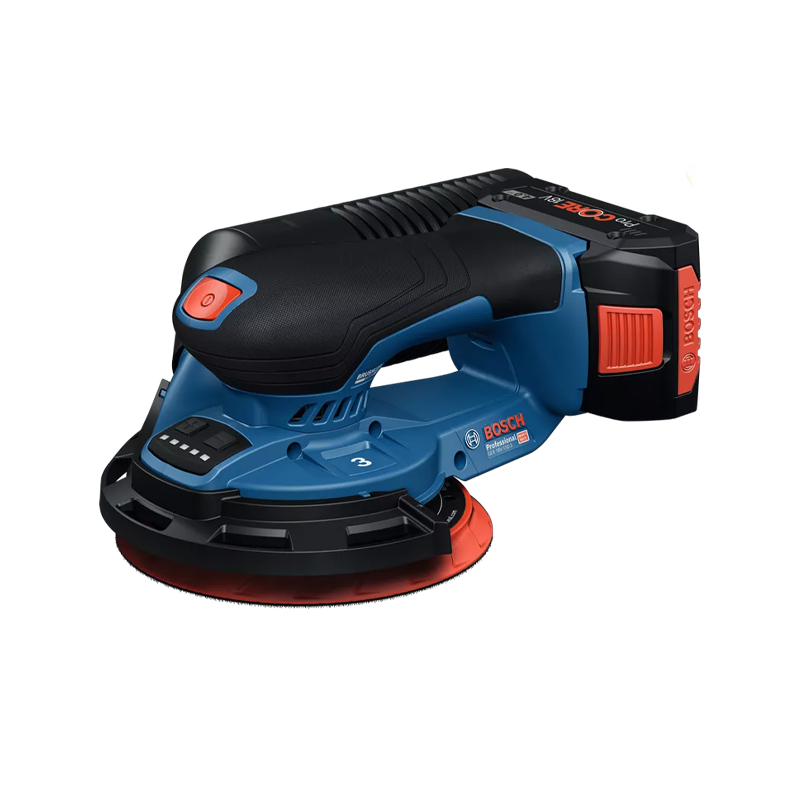 BOSCH Random Orbit Sander GEX 18V-150-3 (Body Only, 1X C470 SHEET, DUST BOX, GUARD RING, L-BOXX) 0601372903