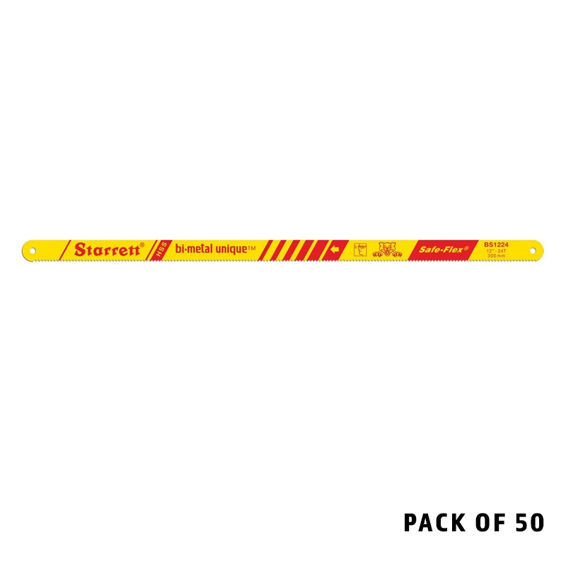 STARRETT BS1224 UNIQ HAND Hacksaw PK50 BS1224