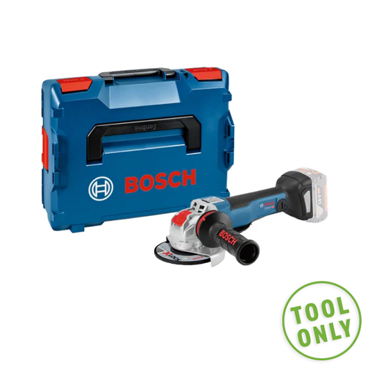 Bosch GWX18V-10SC 18V Xlock Grinder Body in L-Boxx