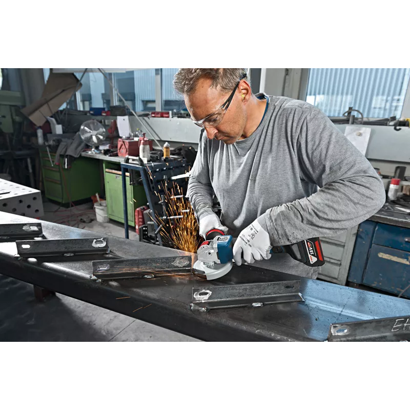 Bosch GWX18V-10P 18V Xlock Grinder Body in L-Boxx