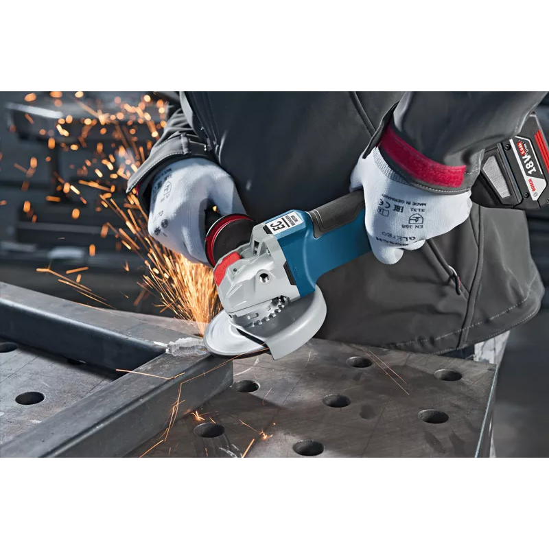 Bosch GWX18V-10P 18V Xlock Grinder Body in L-Boxx
