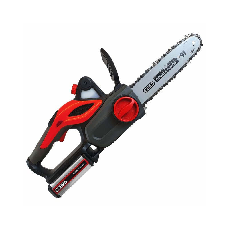 Cobra 24V 2Ah Chainsaw 25cm Bar Kit CS1024V (With Battery + Charger)