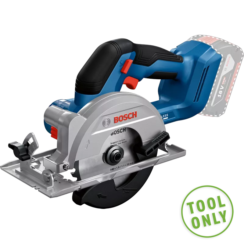 BOSCH Circular Saw GKS 18V-51 (Body Only, Carton) 06019M3120