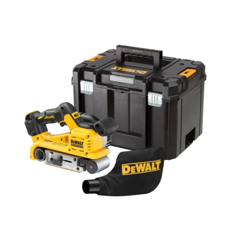 DeWalt DCW220NT-XJ 18v XR Brushless 75mm Belt Sander Body Only In TSTAK Carry Case