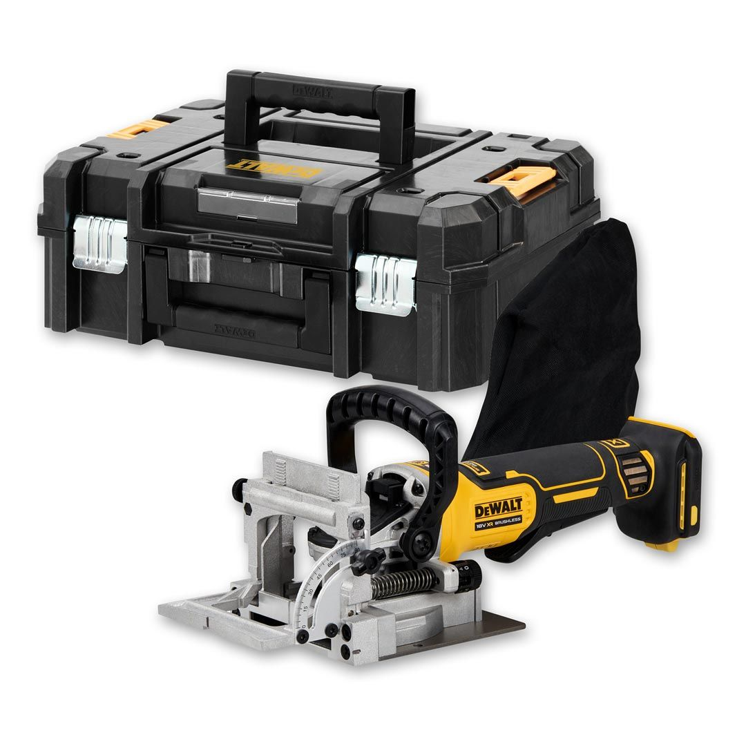 18v XR Brushless Biscuit Jointer - Bare Unit in Tstak