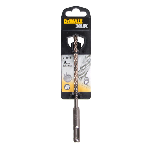 DeWalt Elite Carbide SDS+ Drill Bit 6mm x 160mm DT8913-QZ