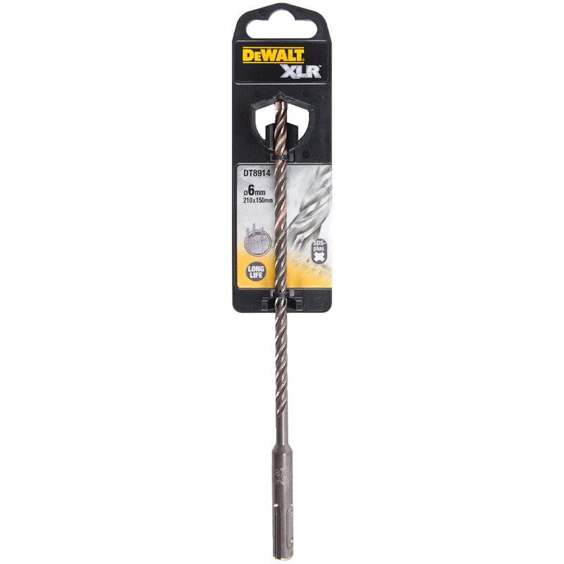 DeWalt Elite Carbide SDS+ Drill Bit 6mm x 210mm DT8914-QZ