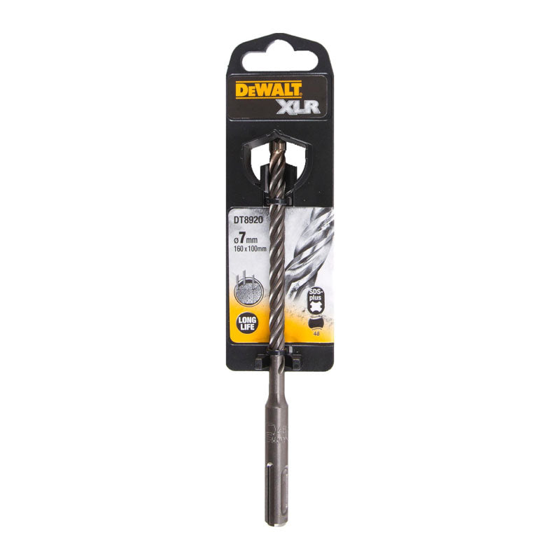DeWalt Elite Carbide SDS+ Drill Bit 7mm x 160mm DT8920-QZ