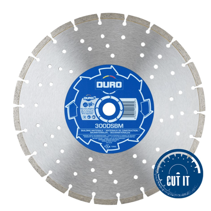 Duro Base 230 x 22.2 Building Material Dia Blade 230DSBM