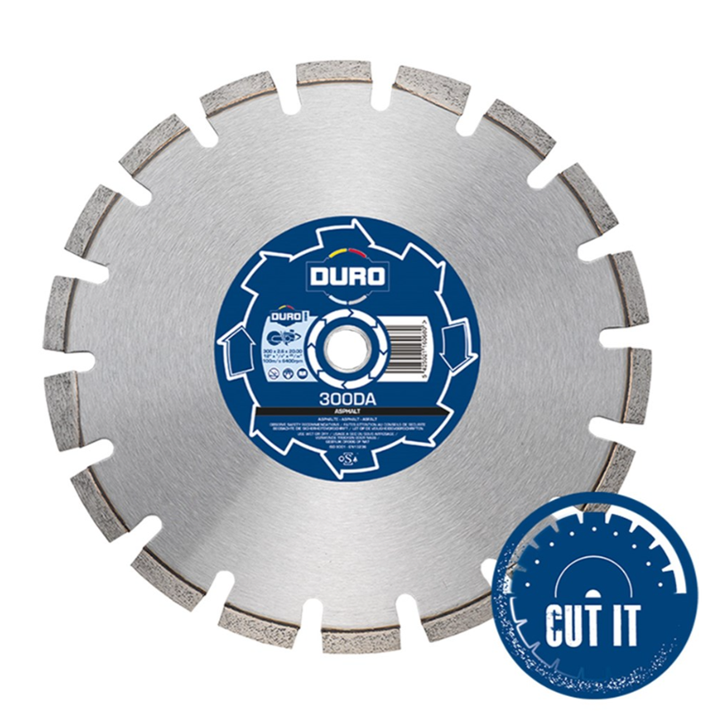 Duro Std 300mm x 20 Asphalt & Abrasive Materials 300DA