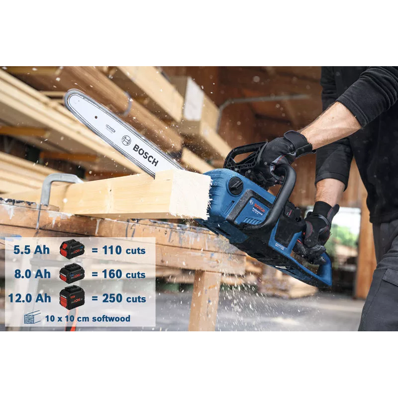 Bosch GKE 18V-40 18V Bi-Turbo 40cm Chainsaw 06008D3000 (Body Only)