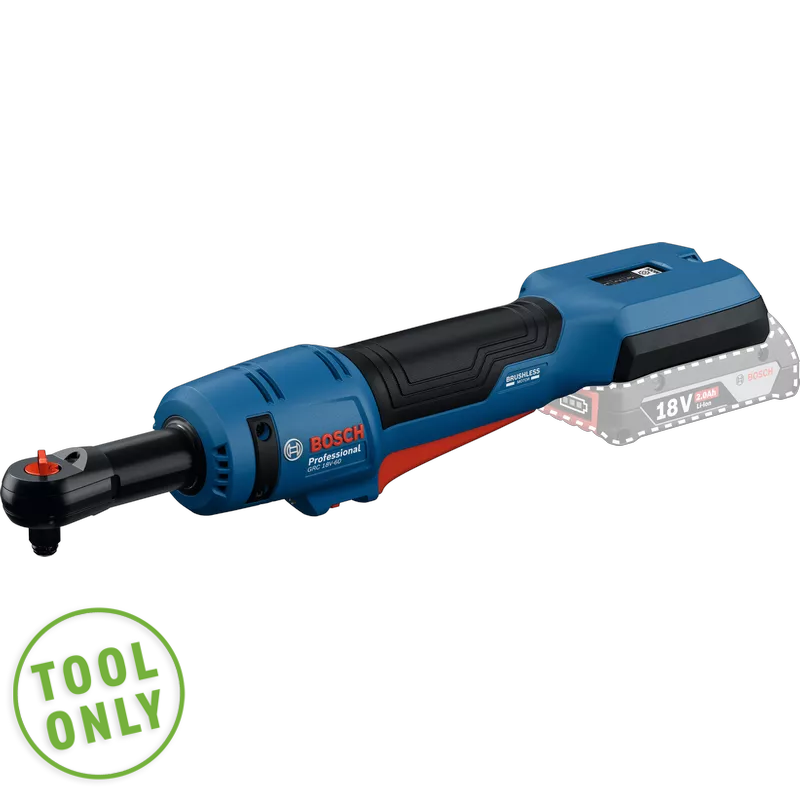 Bosch GRC18V-60 Professional 3/8'' Ratchet Wrench Body Only in Carton 06019N8000