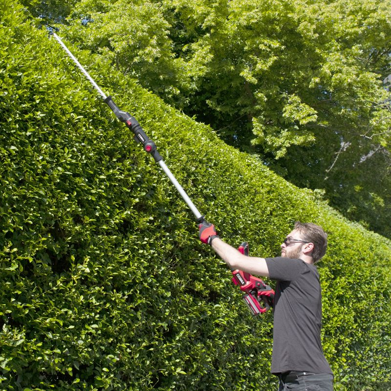 Cobra 24V 2Ah Li-ion 50cm Pole Hedge Trimmer Kit HT50LRH24V (With Battery and Charger)