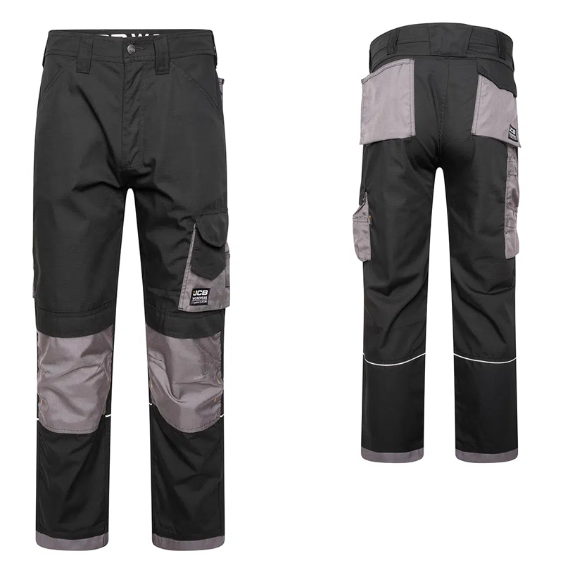 JCB Workwear Trade Rip Stop Trousers (Sizes 30W-44W)