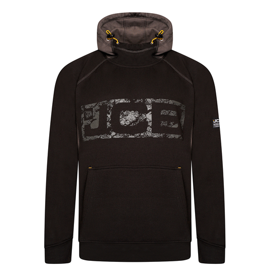 JCB Horton Hoodie Black/Grey (Sizes Small-3XL)