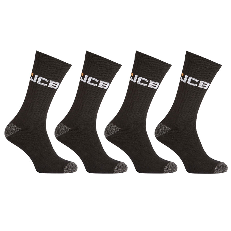 JCB Workwear Apparel Socks Black/Grey