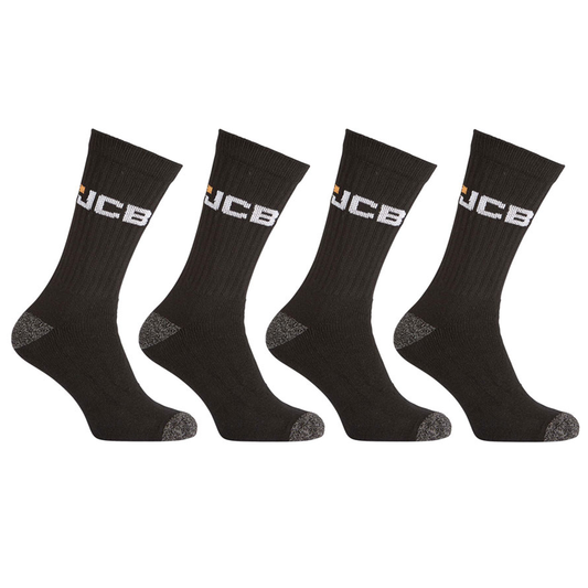 JCB Workwear Apparel Socks Black/Grey
