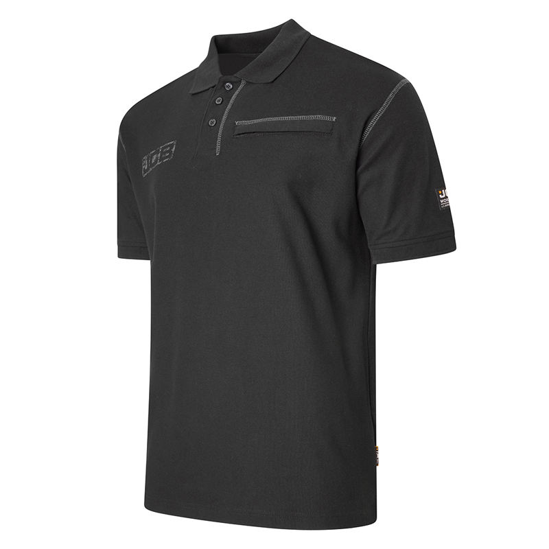 JCB Workwear Trade Short Sleeve Polo (Sizes Small-3XL)