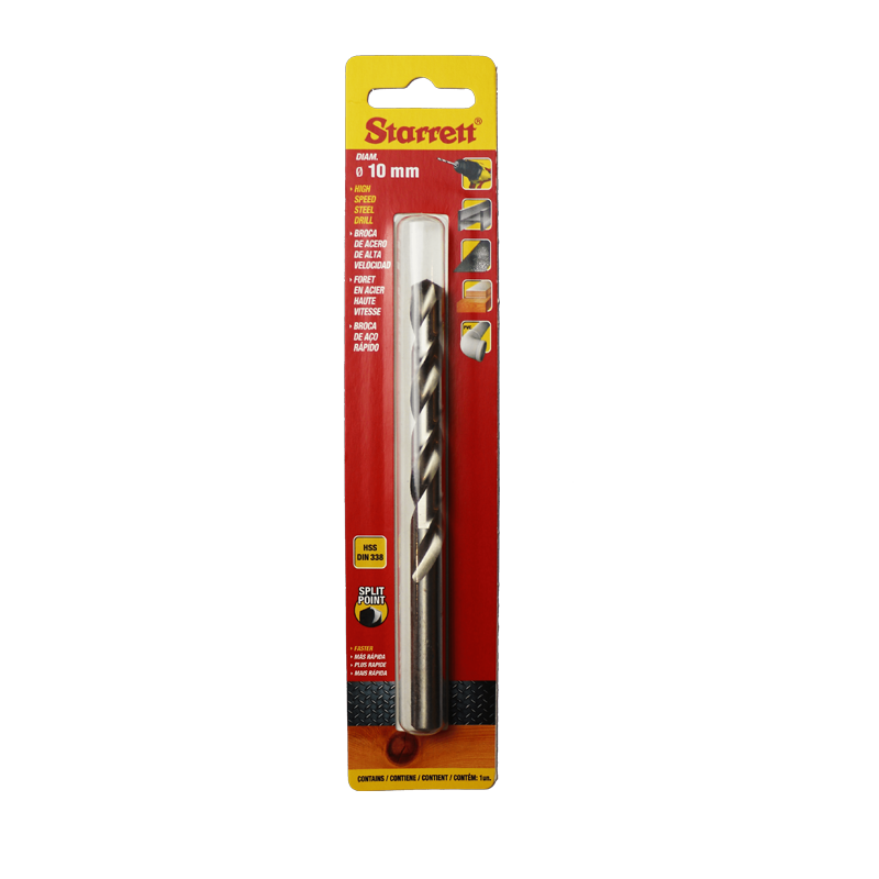 STARRETT HSS Split Point 10X133mm KBAR100