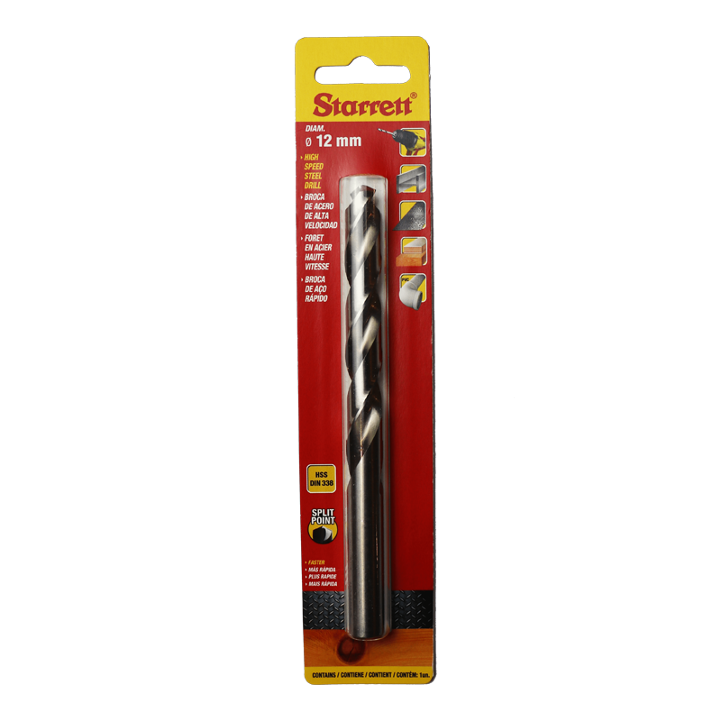 STARRETT HSS Split Point 12X151mm KBAR120