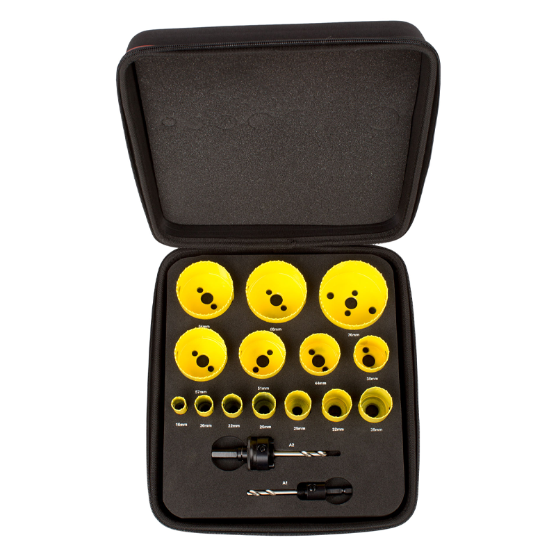 STARRETT KFC14021 Holesaw Kit