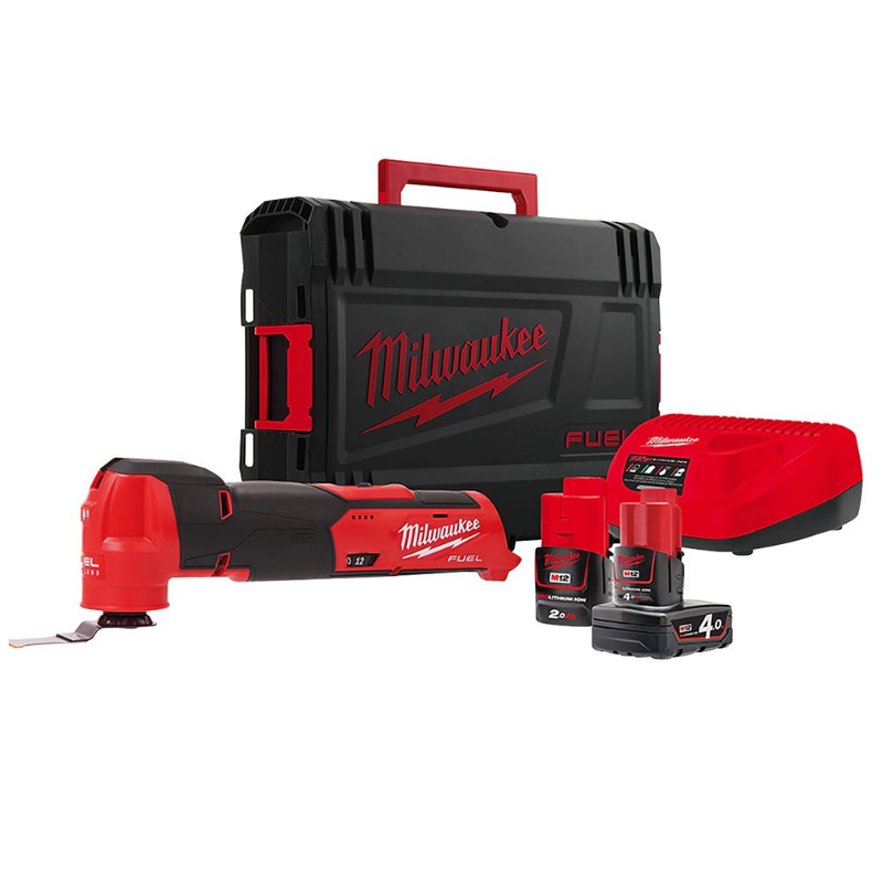 Milwaukee M12FMT-422X M12 Fuel Multi Tool 1 X 4.0AH 1X 2.0Ah