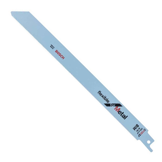 BOSCH PK5 S1122EF 225MM METAL SABRE SAW BLADE