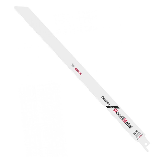 BOSCH PK5 S1222VF 300MM WOOD/ METAL SABRE SAW BLADE
