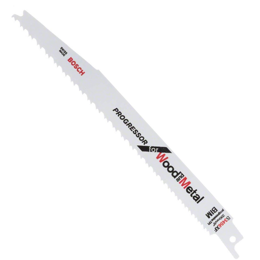 BOSCH PK5 S3456XF 200MM PROG WOOD & METAL SABRE SAW BLADE