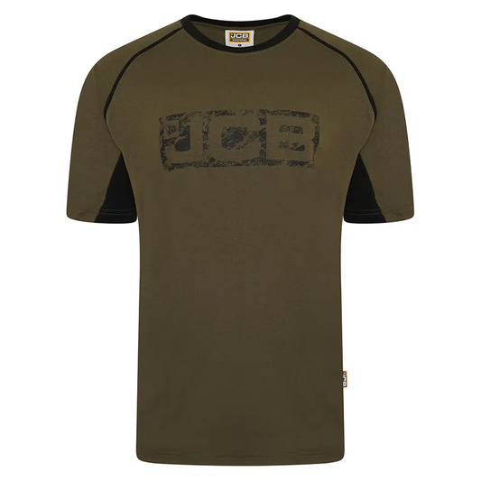 JCB Workwear Trade T-Shirt Olive (Sizes Small-3XL)