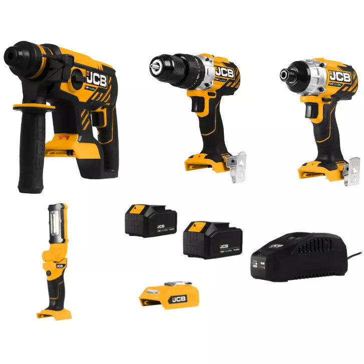 JCB 18V 4 Piece Kit V1 21-184PK-V1