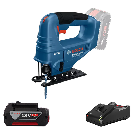 BOSCH Jigsaw GST 18V-95 B 06015B7001 Kit (5.0Ah Battery & Charger)