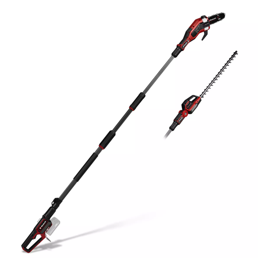 Einhell GP-HC 18/5020 Li T BL-Solo PXC 18V Cordless Professional Brushless High Reach Hedge Trimmer and Pruner (Body) 3410970