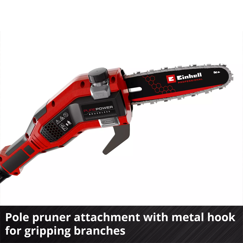 Einhell GP-HC 18/5020 Li T BL-Solo PXC 18V Cordless Professional Brushless High Reach Hedge Trimmer and Pruner Kit 3410970